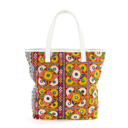 Gold Embroidered Tote - India